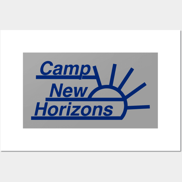 Camp New Horizons Wall Art by The Sarah Gibs